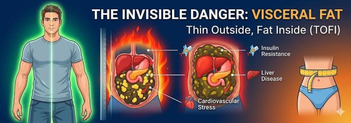 2 Types of Belly Fat: Why Visceral Fat Is the Hidden Danger