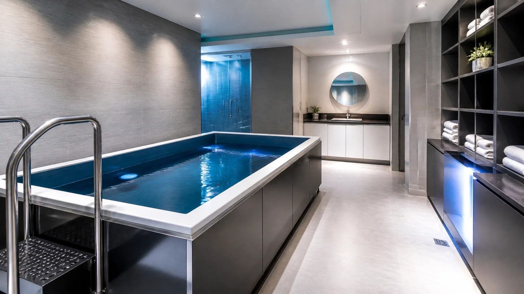 Cold plunge therapy at ARTC weight loss Sarasota clinic