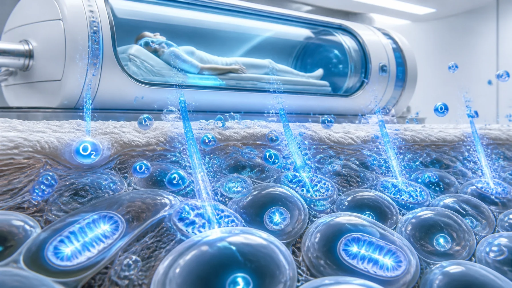 Oxygenated terrain flooding cells with high-energy oxygen for non-surgical joint repair Sarasota