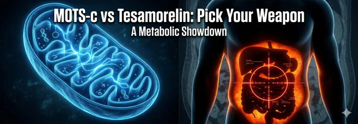 MOTS-c vs. Tesamorelin: Best Peptides for Fat Loss & Energy