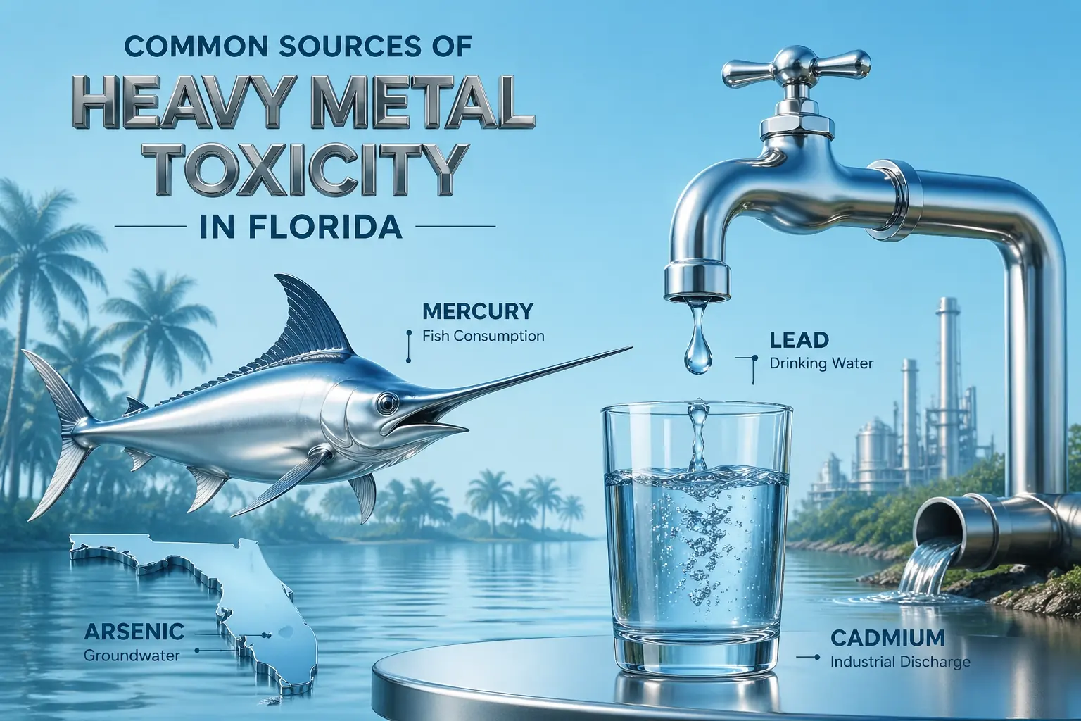 Sources of heavy metal exposure in Florida